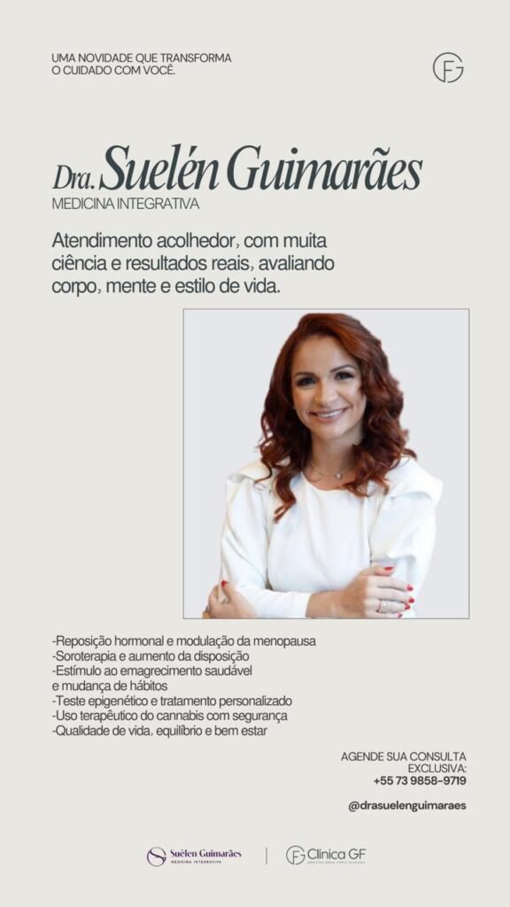 Dra. Suelén Guimarães, especialista em Medicina Integrativa